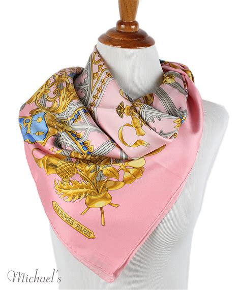 pink gray hermes print scarf|hermes scarf identification.